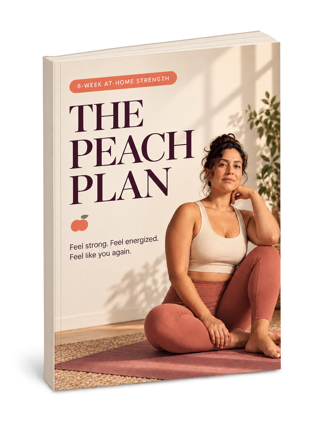 The Peach Plan premium book mockup